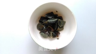 皮蛋米苋的做法步骤：3