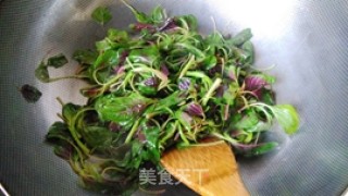 皮蛋米苋的做法步骤：5