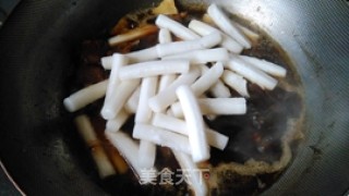 排骨烧年糕的做法步骤：7