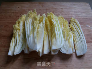 上汤娃娃菜的做法步骤：2