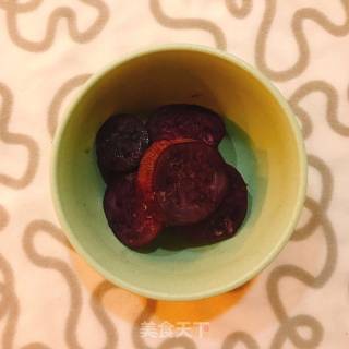 紫薯厚蛋便当的做法步骤：2