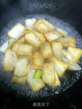 白菜烧豆腐的做法步骤：8