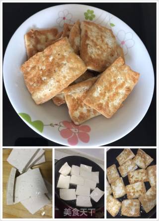 凉拌油豆腐金针菇的做法步骤：1
