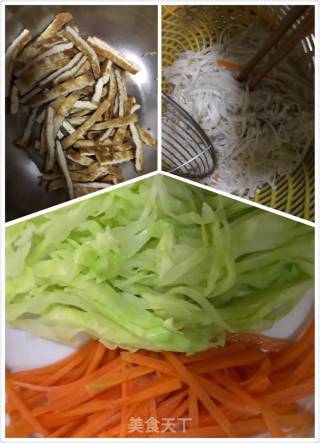凉拌油豆腐金针菇的做法步骤：3