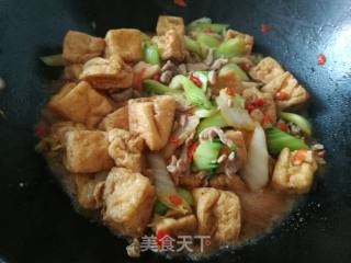 剁椒炖油豆泡的做法步骤：7