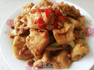 剁椒炖油豆泡的做法步骤：9