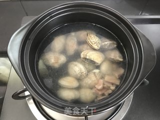花蛤翠衣丝瓜的做法步骤：6