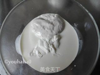 棉花糖酸奶冰激凌的做法步骤：2