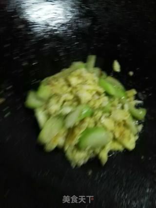 丝瓜炒蛋的做法步骤：8