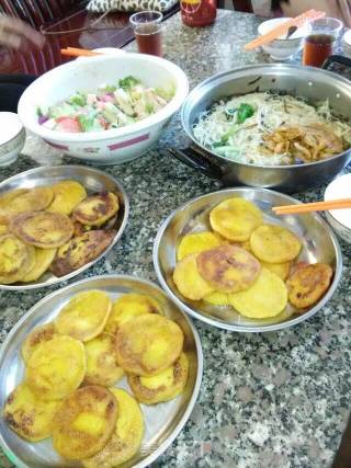 煎南瓜饼的做法步骤：5