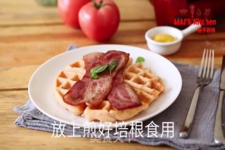 夏日酸甜爱好者的食谱-番茄松饼的做法步骤：18
