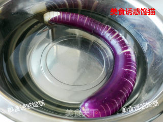 蒸肉末茄龙的做法步骤：4