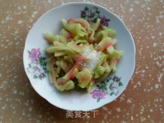 凉拌西瓜皮的做法步骤：4