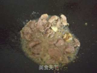 肉片炒蘑菇的做法步骤：9
