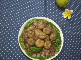 肉片炒蘑菇的做法步骤：11
