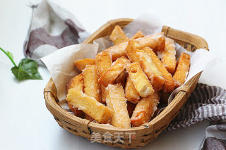 香酥反沙馒头条的做法步骤：9