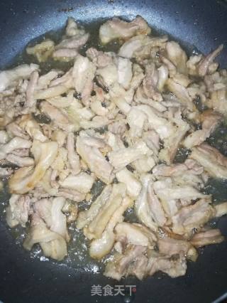 家常小炒肉的做法步骤：4