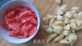 土豆烧双茄的做法步骤：4