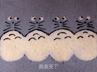 可爱萌卷—龙猫蛋糕卷的做法步骤：14