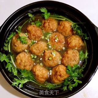 豆腐丸子的做法步骤：11