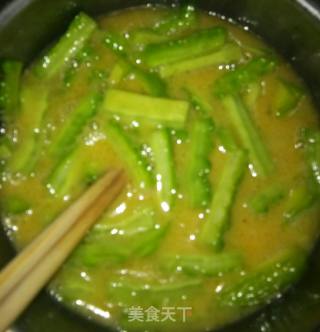 黄金苦瓜条的做法步骤：5
