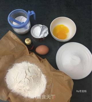 儿时的回忆-蛋黄饼干的做法步骤：1