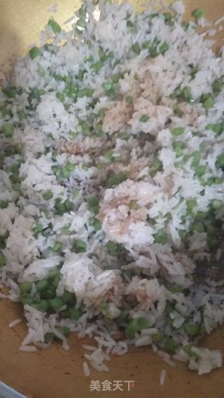 豆角炒饭的做法步骤：3