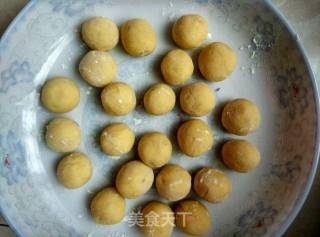 红蜜薯麻球的做法步骤：3