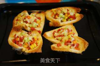 面包披萨的做法步骤：10