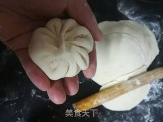发面豆沙饼的做法步骤：9