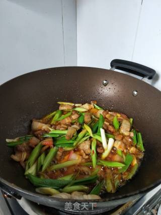 蒜香回锅肉的做法步骤：5