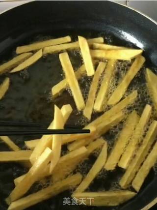 炸薯条????的做法步骤：6