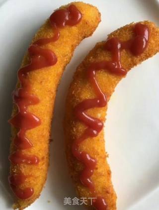 脆皮香蕉的做法步骤：7