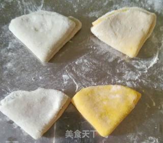 南瓜花馒头的做法步骤：4