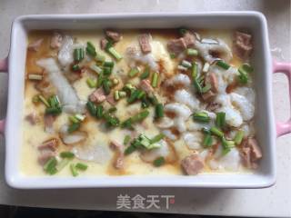 鱼片鹅肝酱炖蛋的做法步骤：12