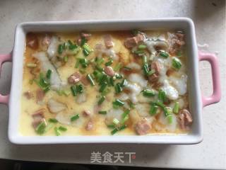 鱼片鹅肝酱炖蛋的做法步骤：14