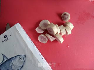 金枪鱼香肠蛋糕的做法步骤：1