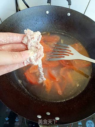 西红柿滑肉汤的做法步骤：12