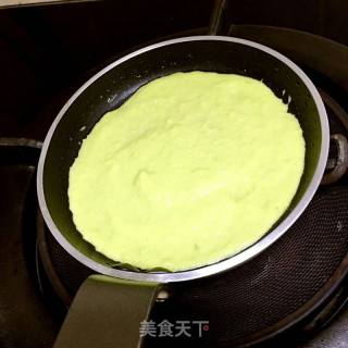 宝宝辅食，牛油果鸡蛋卷的做法步骤：6