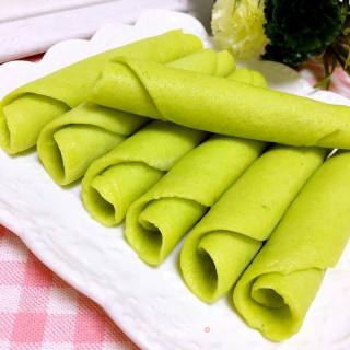宝宝辅食，牛油果鸡蛋卷的做法步骤：8