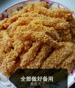 香酥鸡柳的做法步骤：10
