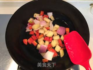 咖喱牛肉饭的做法步骤：12