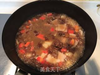 咖喱牛肉饭的做法步骤：13