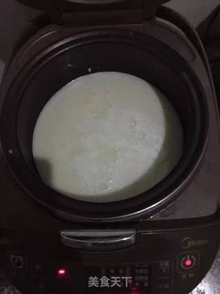 豆浆的做法步骤：4