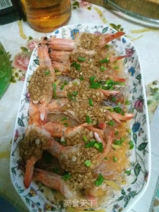 蒜蓉蒸虾的做法步骤：9