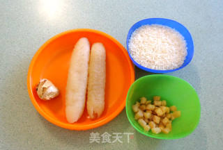 砂锅海参江瑶柱粥的做法步骤：1