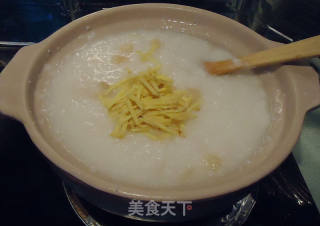 砂锅海参江瑶柱粥的做法步骤：9