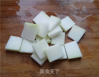 冬瓜蒸肉末的做法步骤：3