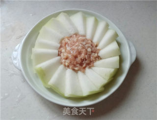 冬瓜蒸肉末的做法步骤：5
