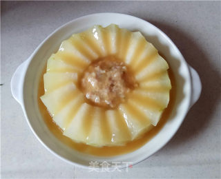 冬瓜蒸肉末的做法步骤：8
